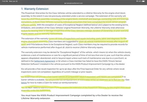 Kia Extended Warranty Coverage On Engine