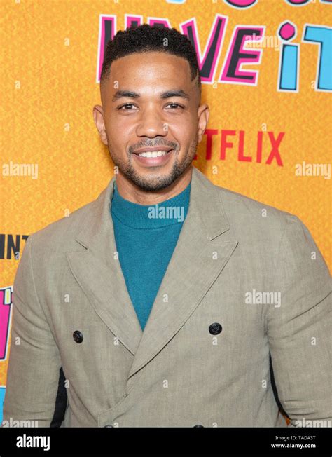 New York Ny May 23 2019 Alano Miller Attends Netflix Shes Gotta