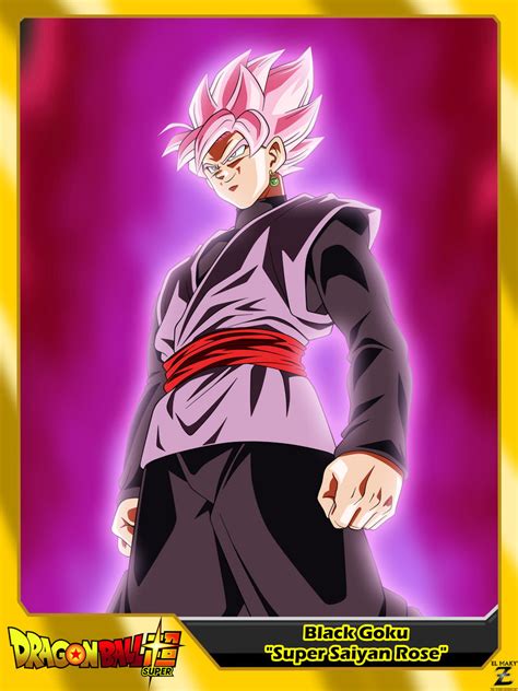 Dragon Ball Super Black Goku Super Saiyan Rose By El Maky Z On Deviantart