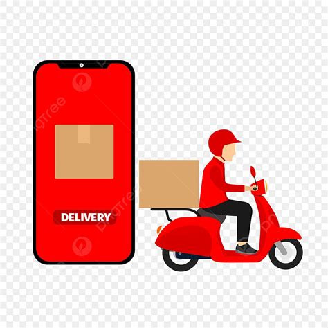 Ilustra O De Mercado De Entregador Png Entregador Delivery Express