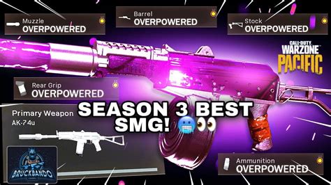 The FASTEST KILLING SMG In WARZONE SEASON 3 SILENT BUFF Best