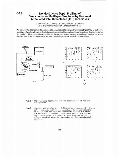 Nondestructive Depth Profiling Of Semiconductor Multilayer Structures