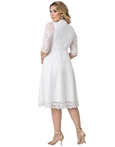 Kiyonna Womens Plus Size Wedding Belle Dress