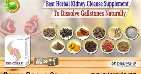 Dissolve Gallstones Naturally With Herbal Kidney Cleanse Supplement