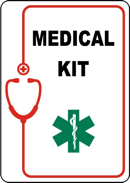 Medical Kit Sign Claim Your 10 Discount