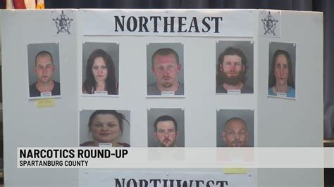 28 Facing Charges In Spartanburg Co Drug Roundup Wspa 7news