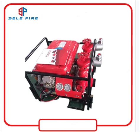 Bj 22b Fire Fighting Equipment Diesel Engine Driven Portable Fire