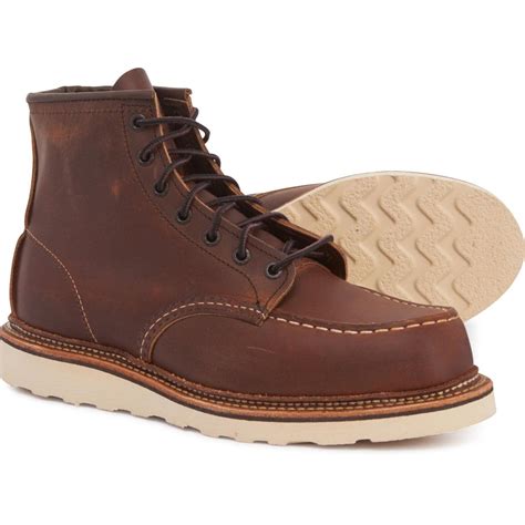 Red Wing Leather 1907 6 Moc Toe Boots In Copper Brown For Men Lyst