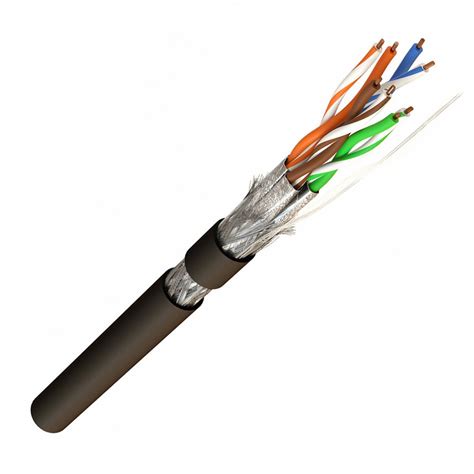 Hyperline sftp4-c6a-s23-out-pe-bk-500 Витая Пара (☑) - Цена 139446 руб