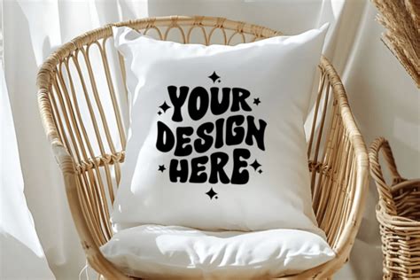 Beautiful Square Pillow Mockups Graphic By Mockup Infinity Creative