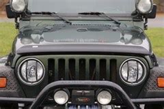 All Things Jeep Bug Deflector Rugged Ridge Jeep Wrangler YJ 1987