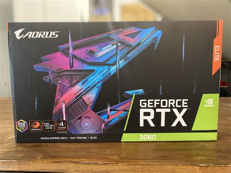 Обзор видеокарты AORUS GeForce RTX 3060 ELITE 12G