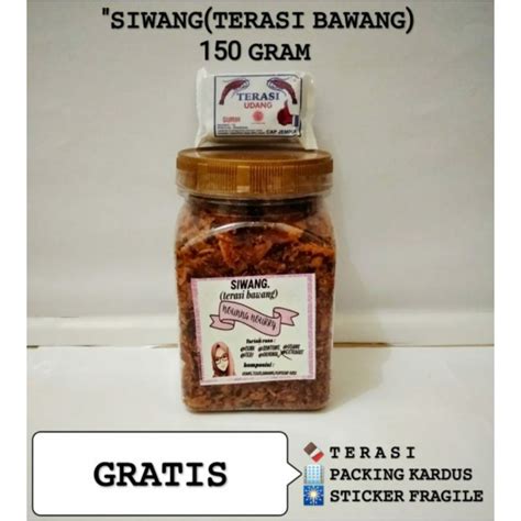 Jual Siwang Terasi Bawang Khas Cirebon Shopee Indonesia