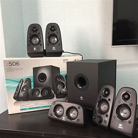 Logitech Z506 51 Surround Sound Speaker System Audio Soundbars