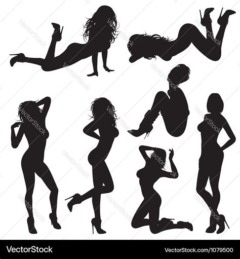 Sexy Girl Royalty Free Vector Image Vectorstock