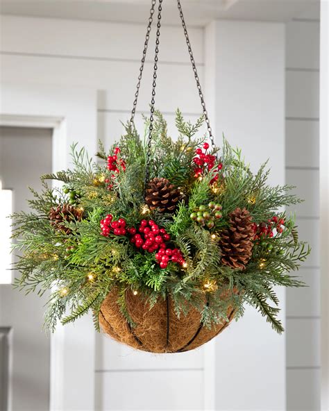 Outdoor Winter Evergreen Christmas Foliage Balsam Hill