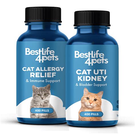 2-Pack Cat UTI Relief Bundle | Straining | Crystals | Kidney | Bladder