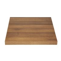 Plateau De Table Carr Bolero Effet Bois Vieilli Cm Dr Nisbets