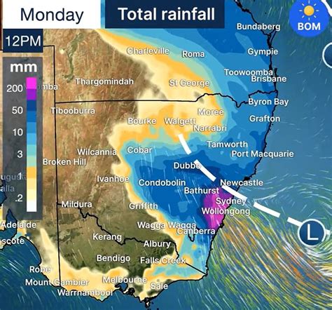 Sydney Floods The 30 Suburbs That Could Go Under Water Daily Mail Online