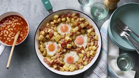 Egg And Bacon Hash Recipe BBC Food