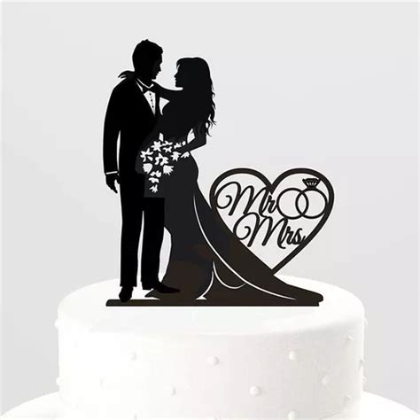 Cake Topper Para Pastel Figura Personalizada D Print Boda Env O Gratis