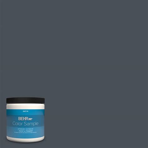 Behr Premium Plus Oz T Seared Gray Satin Enamel Interior