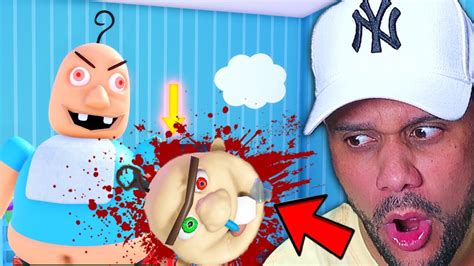 Nunca Tente Escapar Do Irm O Malvado Do Baby Bobby S No Roblox Youtube