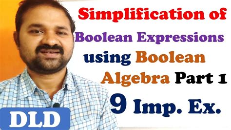 Simplification Of Boolean Expressions Using Boolean Algebra Rules Part 1 Dld Stld Co