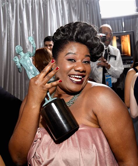 Adrienne C Moore Poses In The Press Room During The 23rd Annual Screen