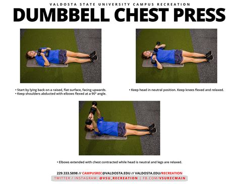 dumbbell chest press