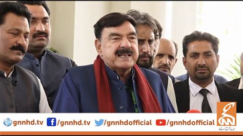 Live Sheikh Rasheed Media Talk Gnn Youtube