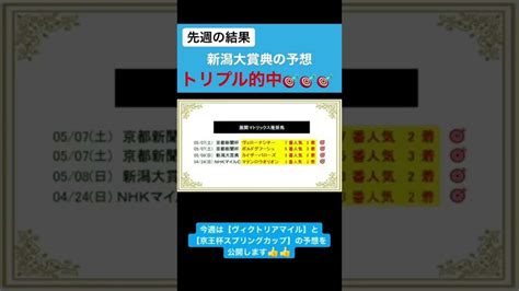 【ヴィクトリアマイル2022】競馬 予想 軸馬イチオシ推奨馬公開！京王杯スプリングカップ 競馬動画まとめ