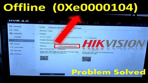 Hikvision App Device Offline Shop Authentic Pinnaxis