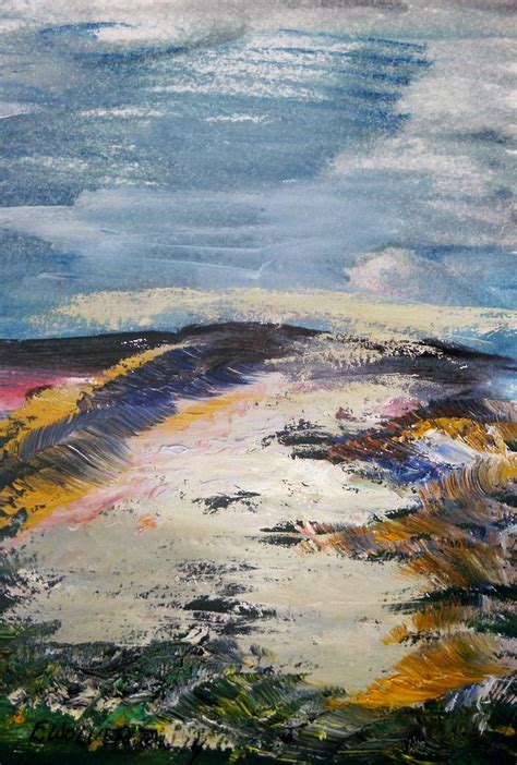 Pacific Sand On Beach Painting By Edward Wolverton Fine Art America