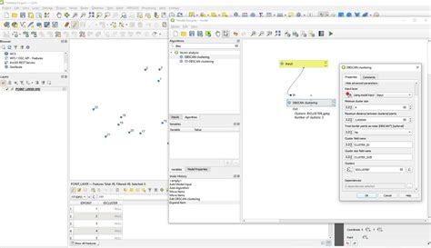 How To Update A Field In A Layer With The Dbscan Algorithm Using The