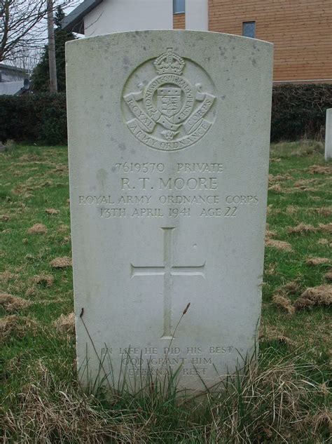 Private Reginald Thomas Moore South Stoneham Cemetery Sou Flickr