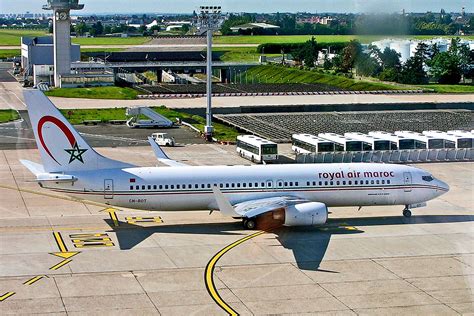 Cn Rot Boeing B Royal Air Maroc Paris Orly Flickr