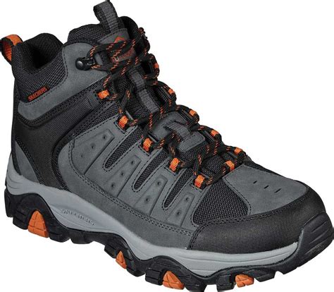 Men S Skechers Relaxed Fit Pine Trail Midline Hiking Boot