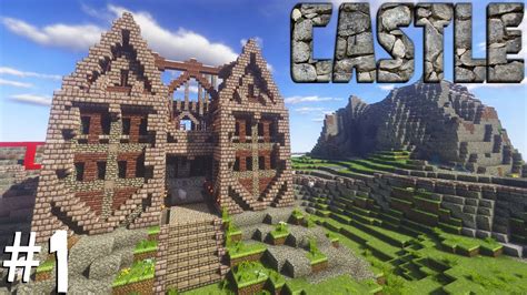 Minecraft Castle Timelapse Let S Build It Gatehouse Youtube