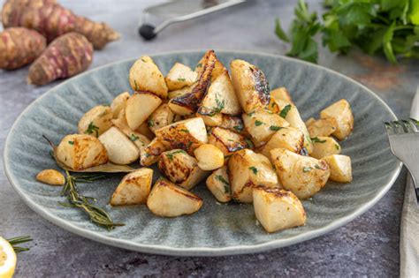 Topinambur In Der Pfanne Zubereiten Rezept Eat De