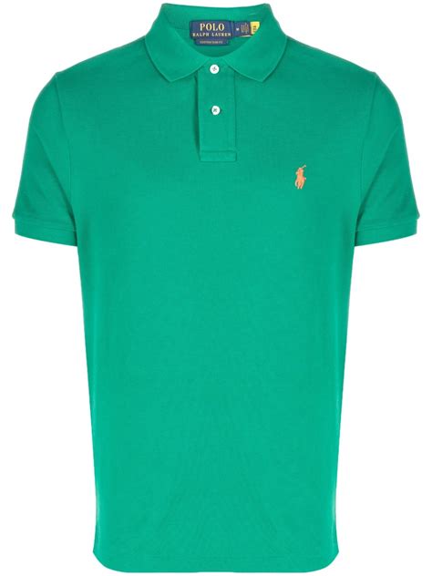 Ralph Lauren Logo Embroidered Polo Shirt Editorialist