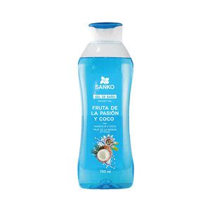 SANKO Gel de baño o ducha con extracot fruta de la pasión y coco SANKO