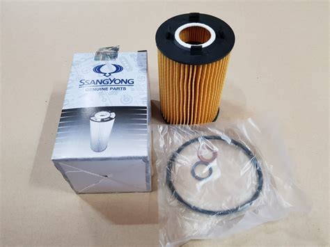 Genuine Fuel Filter Oil Filter 2 Piece Ssangyong KORANDO G20DT