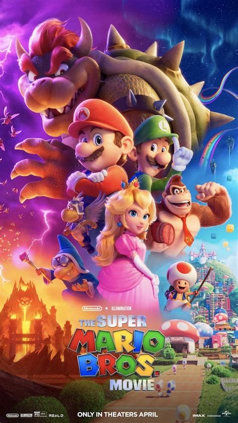 super mario bros official movie poster – Featured Animation