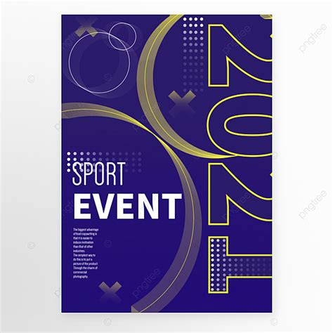 Colorful Sports Poster Template Template Download on Pngtree