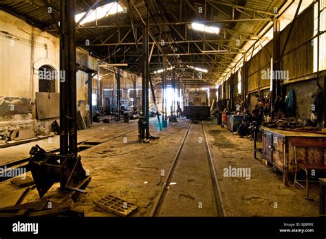 Mechanical Workshop Eritrean Railways From Asmara To Massawa Eritrea