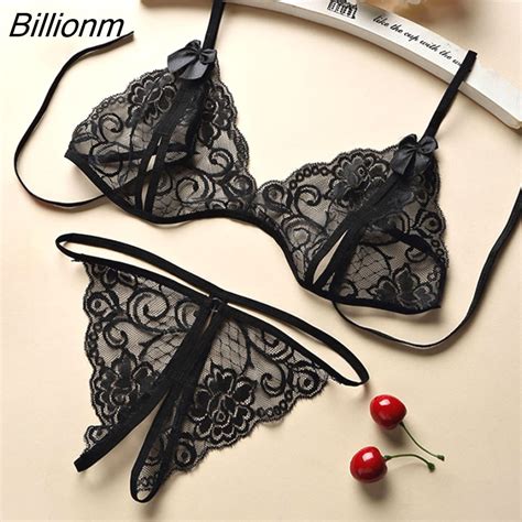 Billionm Sexy Erotic Lingerie Lace Open Bra Bodysuit For Women Plus