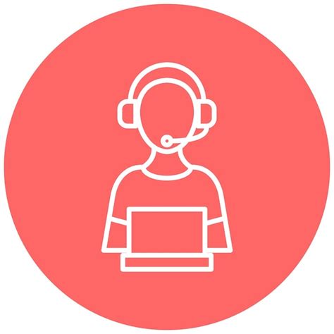 Premium Vector Customer Support Icon Style