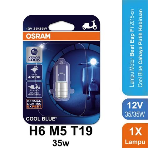 Jual Bohlam Motor Osram Cool Blue Vario Vario Techno Vario 125 H6 M5 K1