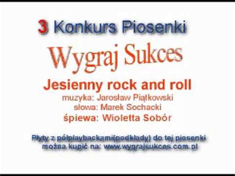 Jaros Aw Pi Tkowski Jesienny Rock And Roll Konkurs Piosenki